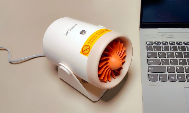 体暖心更暖，幸福过冬就选西圣Warm mini桌面暖风机